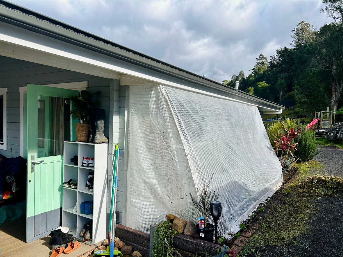 Small and Slow Solutions: How a Simple Tarp Turned My Coldest Spot into a Passive Heater