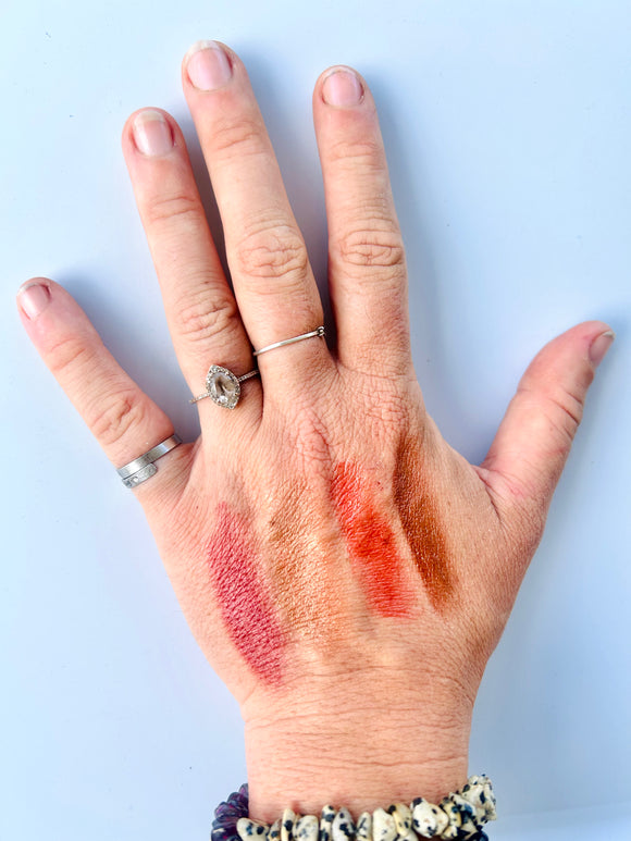 Tinted Lemon Balm Lip Balm- Full 4-Shade Set